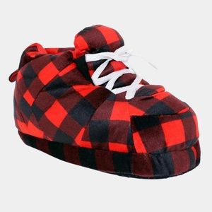 Happy Feet Hipster Plaid Slippers